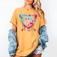 10th Birthday Boys Baseball Ice Cream Drip Boys Baseball Women's Comfort Colors T-Shirt Mustard