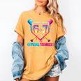13th Birthday Official Teenager 67 Baseball Drip Boys Women's Comfort Colors T-Shirt Mustard