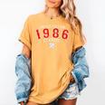 40 Year Old 1986 Classic Baseball 40th Birthday Women's Comfort Colors T-Shirt Mustard