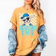 5th Birthday Dabbing Baseball Boys Bruh I'm 5 Year Old Women's Comfort Colors T-Shirt Mustard