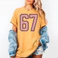 6 7 Number 67 Baseball Meme Tee For Women Women's Comfort Colors T-Shirt Mustard 6 7 Number 67 Baseball Meme Tee For Women Women's Comfort Colors T-Shirt Mustard