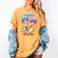 I Was 6 Now I'm 7 Baseball Birthday Boy For Teens Kids Women's Comfort Colors T-Shirt Mustard