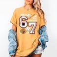 6 Year Old Birthday 67 Trend Baseball Now I’m 6 Next Year 7 Women's Comfort Colors T-Shirt Mustard
