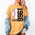 60th Birthday Baseball Limited Edition 1966 Women's Comfort Colors T-Shirt Mustard