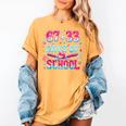 67 33 Days Of School Baseball Drip 100th Day Of School Boys Women's Comfort Colors T-Shirt Mustard