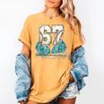 67 Baseball Drip Boys Youth Kids 6-7 Ice Cream Dripping 6 7 Women's Comfort Colors T-Shirt Mustard 67 Baseball Drip Boys Youth Kids 6-7 Ice Cream Dripping 6 7 Women's Comfort Colors T-Shirt Mustard