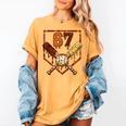 67 Baseball Drip Thanksgiving Six Seven Boys Teens Kids Women's Comfort Colors T-Shirt Mustard