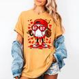 67 Baseball Drip Valentine's Day Women's Comfort Colors T-Shirt Mustard 67 Baseball Drip Valentine's Day Women's Comfort Colors T-Shirt Mustard