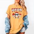 67 Bruh Valentines Baseball Boys Kids Six Seven 6 7 Women's Comfort Colors T-Shirt Mustard