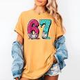 67 Ice Cream Drip Baseball Gen Alpha Slang Six Seven Meme Women's Comfort Colors T-Shirt Mustard 67 Ice Cream Drip Baseball Gen Alpha Slang Six Seven Meme Women's Comfort Colors T-Shirt Mustard