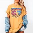 67 Ice Cream Drip Meme Baseball Women's Comfort Colors T-Shirt Mustard 67 Ice Cream Drip Meme Baseball Women's Comfort Colors T-Shirt Mustard