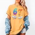 67 Meme Baseball Kids Girls Humor Number 6 7 Women's Comfort Colors T-Shirt Mustard 67 Meme Baseball Kids Girls Humor Number 6 7 Women's Comfort Colors T-Shirt Mustard