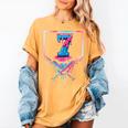 67 Six Seven Meme Baseball Ice Cream Drip 67 Gen Alpha Slang Women's Comfort Colors T-Shirt Mustard