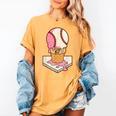 67 Tee Baseball Creamy Dripping Graphic Sixty-Seven Clothes Women's Comfort Colors T-Shirt Mustard 67 Tee Baseball Creamy Dripping Graphic Sixty-Seven Clothes Women's Comfort Colors T-Shirt Mustard