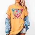 7th Birthday Boys Baseball Ice Cream Drip Boys Baseball Women's Comfort Colors T-Shirt Mustard 7th Birthday Boys Baseball Ice Cream Drip Boys Baseball Women's Comfort Colors T-Shirt Mustard
