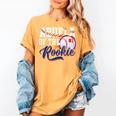 Abuela Rookie Of Year 1st Birthday Baseball Theme Matching Women's Comfort Colors T-Shirt Mustard Abuela Rookie Of Year 1st Birthday Baseball Theme Matching Women's Comfort Colors T-Shirt Mustard
