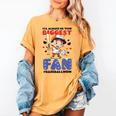 Always Your Biggest Fan Baseball Mom Women's Comfort Colors T-Shirt Mustard
