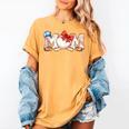 Ball Mom Bow Tie Baseball Mom Women's Comfort Colors T-Shirt Mustard Ball Mom Bow Tie Baseball Mom Women's Comfort Colors T-Shirt Mustard