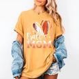 Ball Mom Football Baseball Mom Women's Comfort Colors T-Shirt Mustard