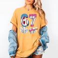 Baseball 67 Ice Cream Drip Six Seven Boys Girls Meme Women's Comfort Colors T-Shirt Mustard