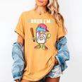 Baseball 6th Birthday Boy Ice Cream Drip Bruh I'm 6 Year Old Women's Comfort Colors T-Shirt Mustard Baseball 6th Birthday Boy Ice Cream Drip Bruh I'm 6 Year Old Women's Comfort Colors T-Shirt Mustard