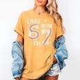 Baseball 7th Birthday 6 7 Years Old I Was 6 Now I'm 7 Women's Comfort Colors T-Shirt Mustard Baseball 7th Birthday 6 7 Years Old I Was 6 Now I'm 7 Women's Comfort Colors T-Shirt Mustard
