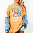 Baseball Or Bows Brother Loves You Gender Reveal Boy Or Girl Women's Comfort Colors T-Shirt Mustard Baseball Or Bows Brother Loves You Gender Reveal Boy Or Girl Women's Comfort Colors T-Shirt Mustard