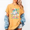 Baseball Character Cartoon Batter Drip Style Women Men Women's Comfort Colors T-Shirt Mustard Baseball Character Cartoon Batter Drip Style Women Men Women's Comfort Colors T-Shirt Mustard