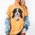 Baseball Dog Men & Women Women's Comfort Colors T-Shirt Mustard Baseball Dog Men & Women Women's Comfort Colors T-Shirt Mustard