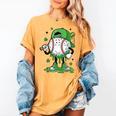 Baseball Drip For Boys Ice Cream Drip Baseball Player Women's Comfort Colors T-Shirt Mustard Baseball Drip For Boys Ice Cream Drip Baseball Player Women's Comfort Colors T-Shirt Mustard