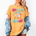 Baseball Drip Bruh It's My 13th Birthday Boy Ice Cream Drip Women's Comfort Colors T-Shirt Mustard
