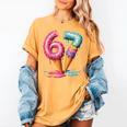 Baseball Drip Ice Cream 67 Women's Comfort Colors T-Shirt Mustard Baseball Drip Ice Cream 67 Women's Comfort Colors T-Shirt Mustard