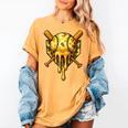 Baseball Drip Ice Cream Camo Cool Women's Comfort Colors T-Shirt Mustard