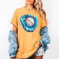 Baseball Drip Ice Cream Glove With Sprinkles Ball Boys Youth Women's Comfort Colors T-Shirt Mustard Baseball Drip Ice Cream Glove With Sprinkles Ball Boys Youth Women's Comfort Colors T-Shirt Mustard