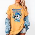 Baseball Drip Ice Cream Respect The Drip Home Plate Boy Kids Women's Comfort Colors T-Shirt Mustard