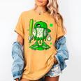 Baseball Drip Icecream Apparel Youth Boy St Patricks Day Women's Comfort Colors T-Shirt Mustard Baseball Drip Icecream Apparel Youth Boy St Patricks Day Women's Comfort Colors T-Shirt Mustard
