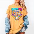 Baseball Drip Number 67 Ice Cream Home Plate Drip Women's Comfort Colors T-Shirt Mustard Baseball Drip Number 67 Ice Cream Home Plate Drip Women's Comfort Colors T-Shirt Mustard