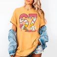 Baseball Drip Number 67 Player Ice Cream Or 67th Birthday Women's Comfort Colors T-Shirt Mustard Baseball Drip Number 67 Player Ice Cream Or 67th Birthday Women's Comfort Colors T-Shirt Mustard