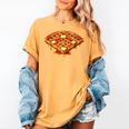 Baseball Dripping Waffle Field Women's Comfort Colors T-Shirt Mustard Baseball Dripping Waffle Field Women's Comfort Colors T-Shirt Mustard