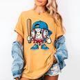 Baseball Drippy Style Apparel For Boys Youth Cool Baseball Women's Comfort Colors T-Shirt Mustard