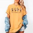 Baseball Goose Baseball Silly Goose Game Day Sports Women's Comfort Colors T-Shirt Mustard Baseball Goose Baseball Silly Goose Game Day Sports Women's Comfort Colors T-Shirt Mustard