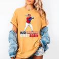 Make Baseball Great Again Donald Trump Baseball Women's Comfort Colors T-Shirt Mustard Make Baseball Great Again Donald Trump Baseball Women's Comfort Colors T-Shirt Mustard