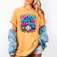 Baseball Ice Cream Drip 100 Days Of School Student Teacher Women's Comfort Colors T-Shirt Mustard Baseball Ice Cream Drip 100 Days Of School Student Teacher Women's Comfort Colors T-Shirt Mustard