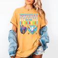 Baseball Ice Cream Drip Bonus Dad Of The Birthday Boy Women's Comfort Colors T-Shirt Mustard Baseball Ice Cream Drip Bonus Dad Of The Birthday Boy Women's Comfort Colors T-Shirt Mustard