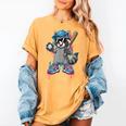 Baseball Ice Cream Drip For Boys And Girls Batter Game Day Women's Comfort Colors T-Shirt Mustard