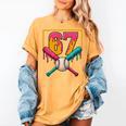 Baseball Ice Cream Drip Number 67 Player 67th Birthday Premium Tri-Blend Women's Comfort Colors T-Shirt Mustard Baseball Ice Cream Drip Number 67 Player 67th Birthday Premium Tri-Blend Women's Comfort Colors T-Shirt Mustard