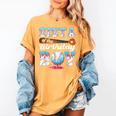 Baseball Ice Cream Drip Sista Of The Birthday Boy Women's Comfort Colors T-Shirt Mustard Baseball Ice Cream Drip Sista Of The Birthday Boy Women's Comfort Colors T-Shirt Mustard