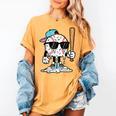 Baseball Ice Cream Drip Sports Boys Kids Youth Men Women's Comfort Colors T-Shirt Mustard