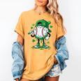 Baseball Icecream Apparel Youth Boy St Patrick's Day Women's Comfort Colors T-Shirt Mustard