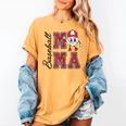 Baseball Mama Baseball Mom Game Day Senior Night Women's Comfort Colors T-Shirt Mustard